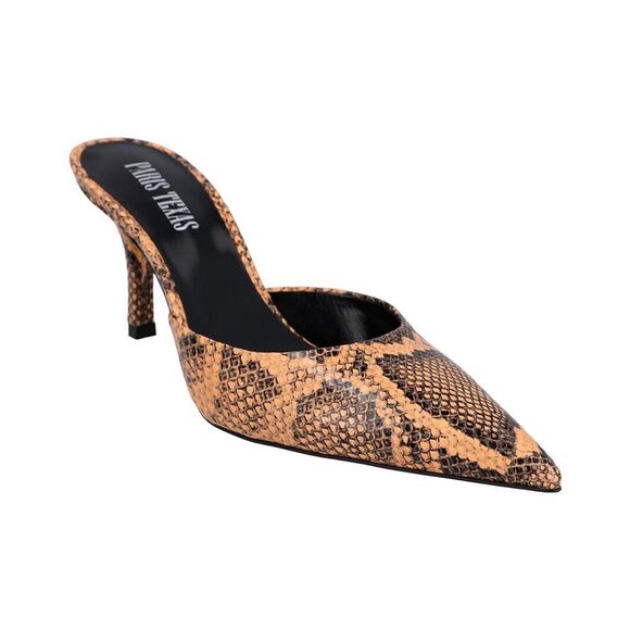 Paris Texas Kitty Leather Mule